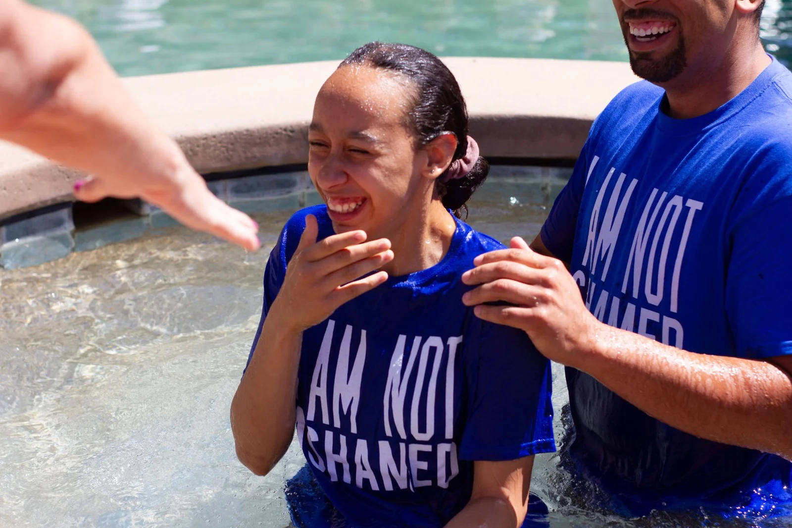 Batptism HighRidge Church in Rocklin, CA